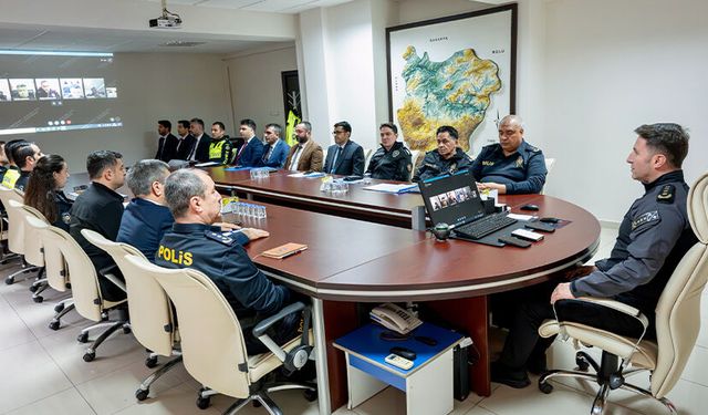 Bilecik'te okul çevrelerinde güvenlik tedbirleri değerlendirildi