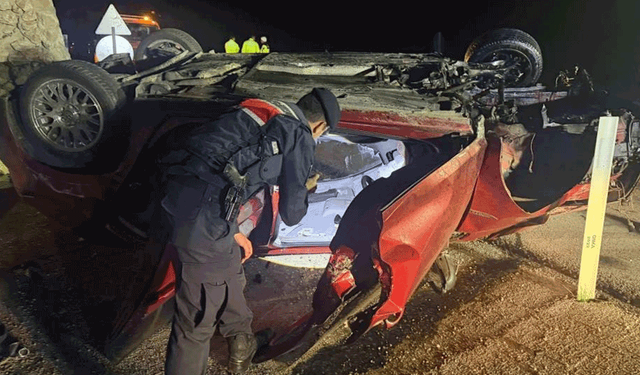 Bilecik’te otomobil takla attı: 3 yaralı