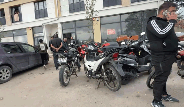 Eskişehir'de motosiklet hırsızlığına 1 tutuklama