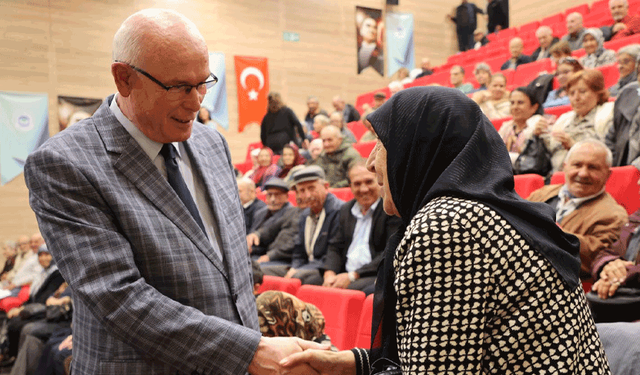 Odunpazarı’nda 1 Ekim Dünya Yaşlılar Günü kutlandı