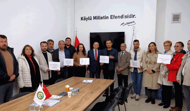 YENİ Parti'den pancar üreticilerinin imza kampanyasına destek