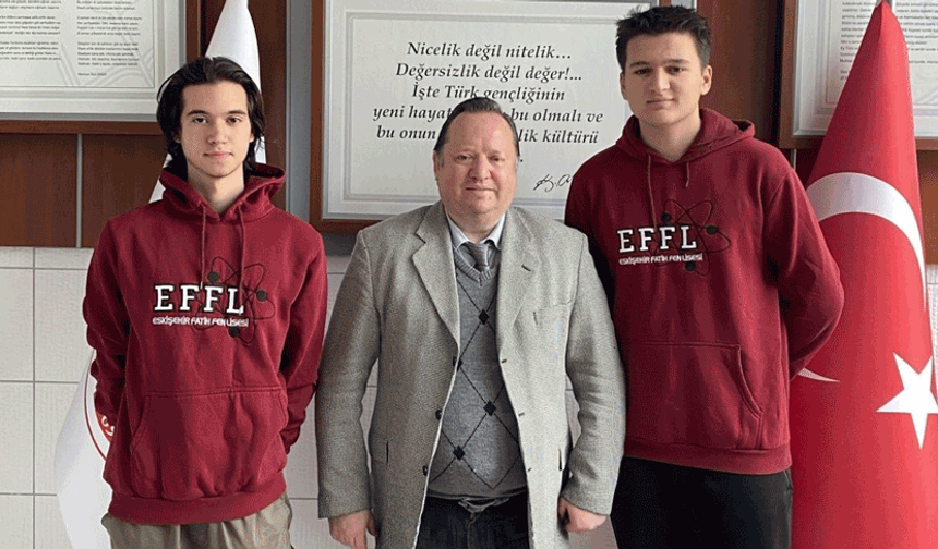 Eskişehirli öğrenciler uluslararası yarışmada finale kaldı