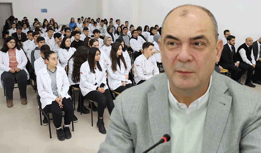 Kesikbaş’tan öğrencilere: Hayalinizin peşinden koşun