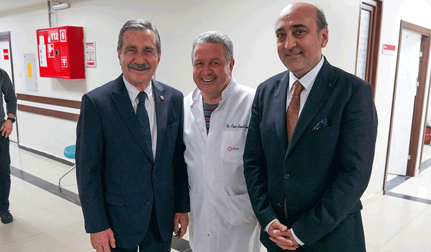 Ahmet Ataç’tan sağlık çalışanlarına ziyaret