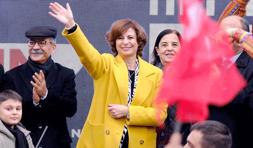Ayşe Ünlüce 11 kadın başkandan biri oldu