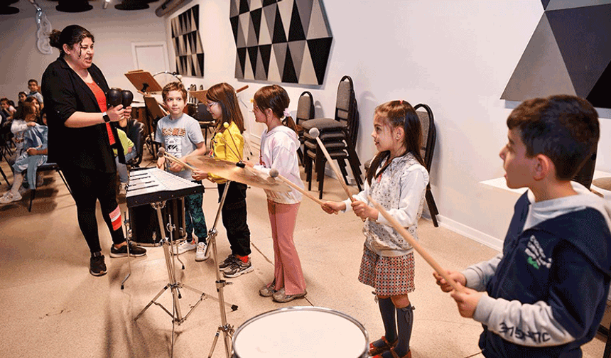 Eskişehir’de geleceğin müzisyenleri burada yetişiyor