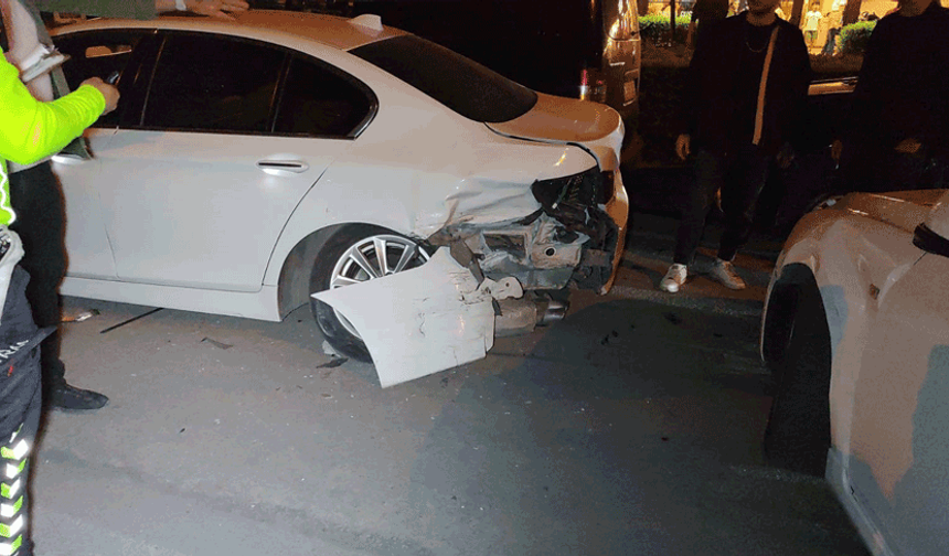 Eskişehir’de kaza: Alkollü sürücü iki araca çarptı