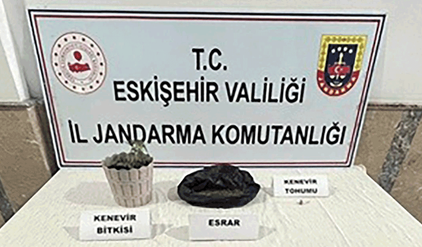 Eskişehir’de jandarmadan dört ayrı uyuşturucu operasyonu