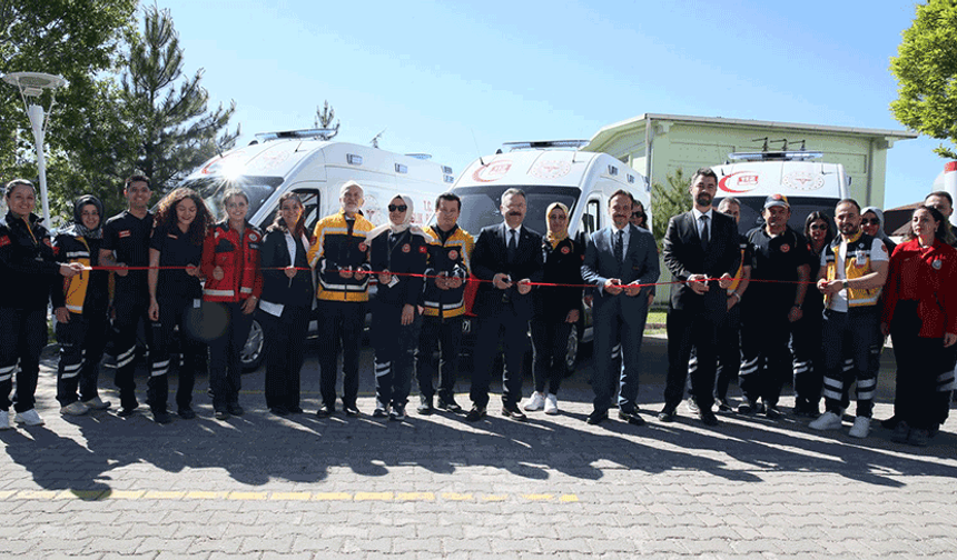 Eskişehir’de yeni ambulanslar devreye alındı
