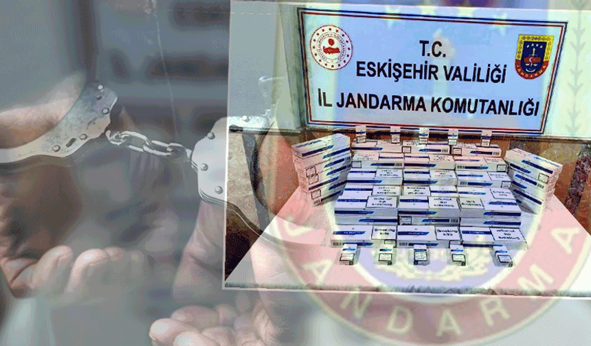 Eskişehir’de sigara kaçakçılığına darbe: Yüzlercesi ele geçirildi