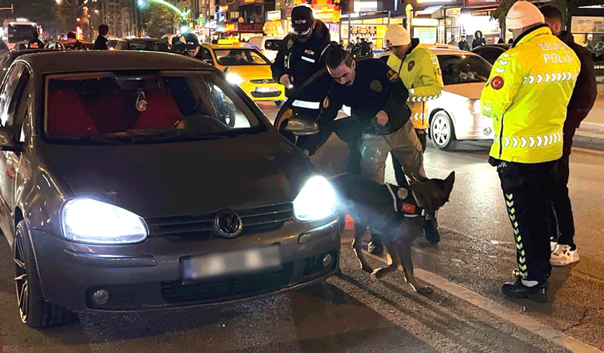 Eskişehir’in dört bir yanında polisten sıkı denetim