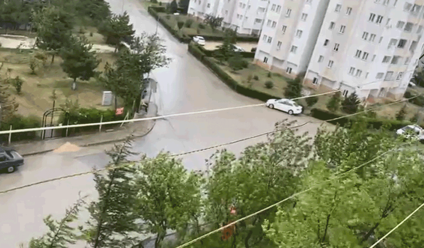 Eskişehir’e beklenen yağış düştü