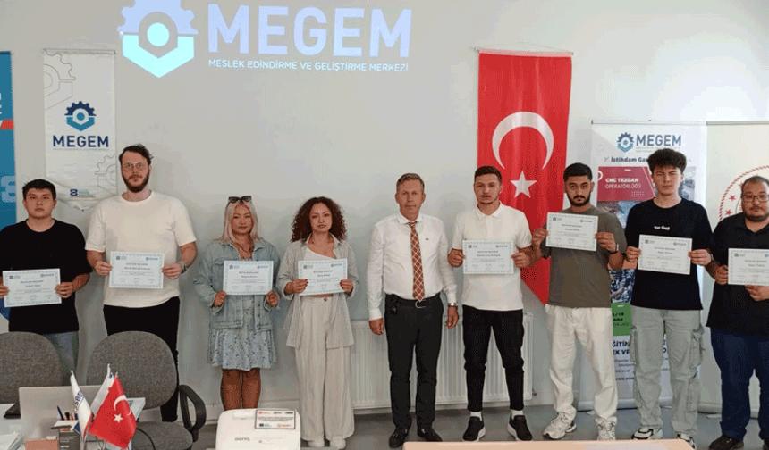 Eskişehir’de 44 kişi daha MEGEM sayesinde iş hayatına adım attı