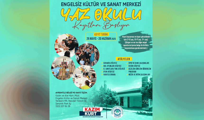 Eskişehir'de engelsiz yaz okulu kayıtları başladı