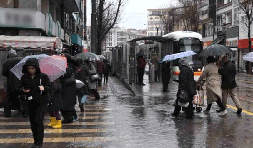 Eskişehir’e pazar ve pazartesi uyarısı: Yağış geliyor