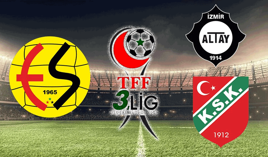 Eskişehirspor, bölgesel sistemde Altay ve Karşıyaka ile karşı karşıya geliyor