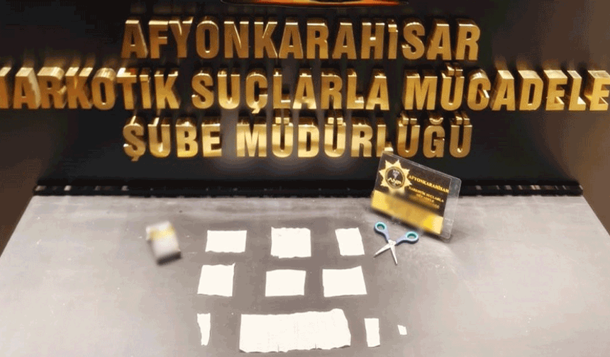 Afyon’da zehir operasyonu: 4 şüpheli tutuklandı