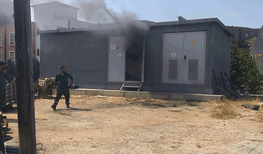 Bilecik'te korkutan yangın: Trafoda patlama meydana geldi