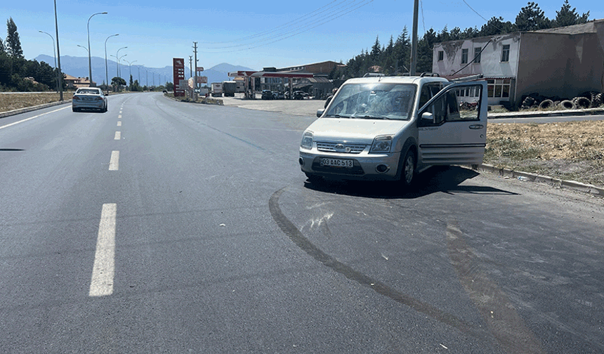 Afyon'da trafik kazası: 2 yaralı