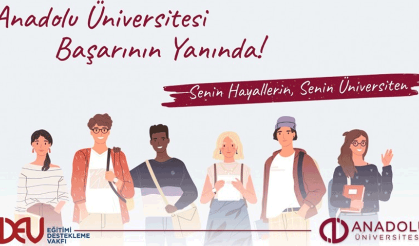 Anadolu Üniversitesi’nden derece yapan öğrencilere burs