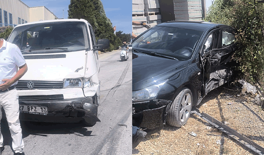 Bilecik'te otomobiller çarpıştı: Yaralılar var