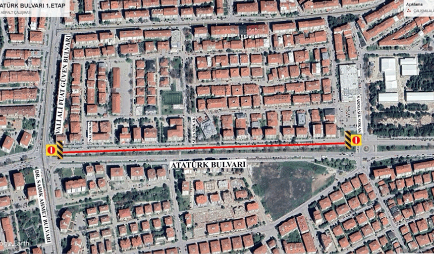 Eskişehir’de Atatürk Bulvarı trafiğe kapanıyor! İşte tarihler