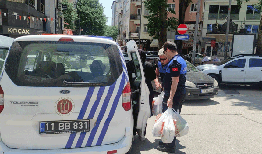 Eskişehir’den Bilecik’e dilenmeye gitti