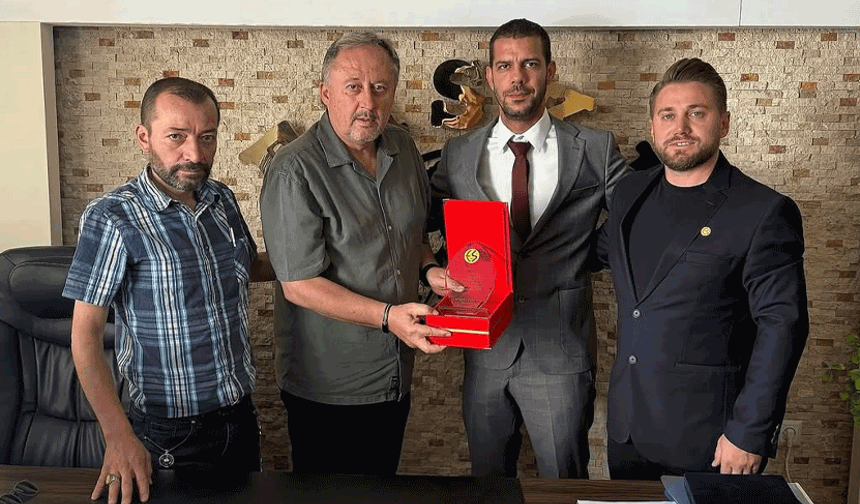 Eskişehirspor’dan amatör kulüpler Başkanı’na ziyaret