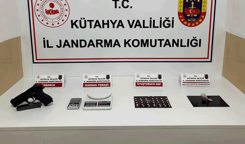 Kütahya'da zehir operasyonu: 1 tutuklama
