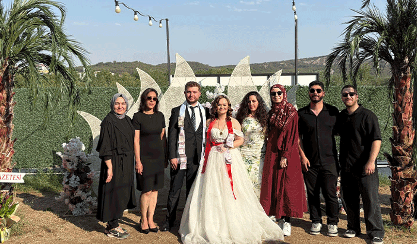 Şehir Gazetesi Editörü Ezgi Oğuz dünya evine girdi