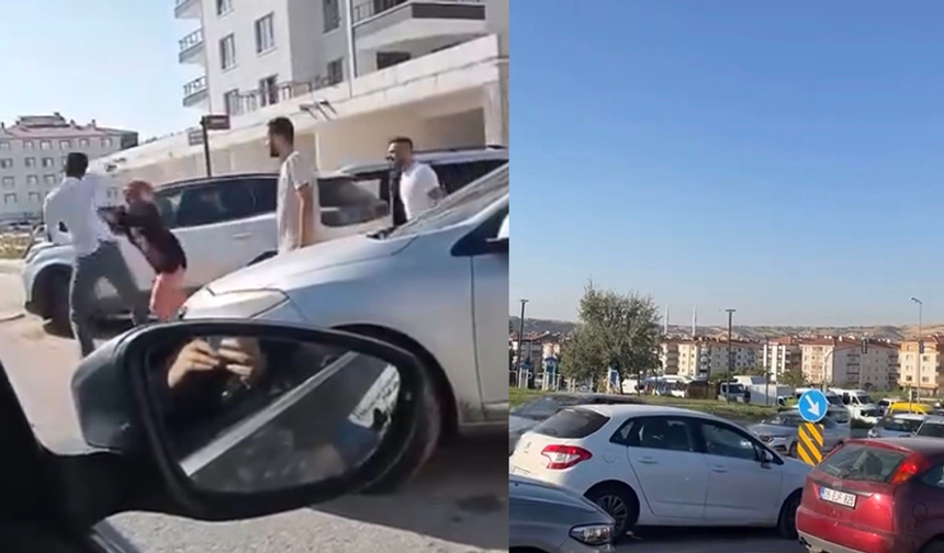Ankara’da bıçaklı trafik kavgası