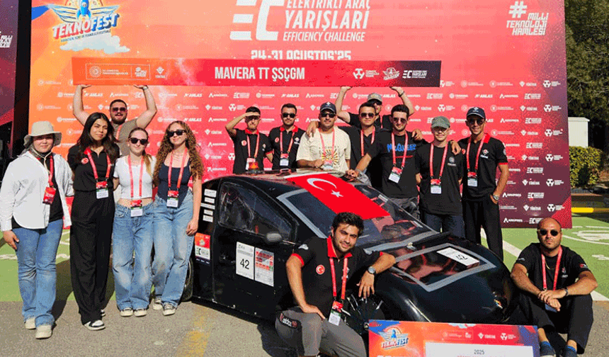 Mavera teknoloji takımı, Eskişehir’e iki ödülle döndü