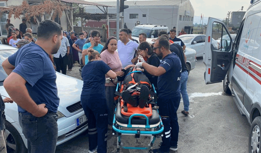 Osmaniye'de 3 araçlı trafik kazası