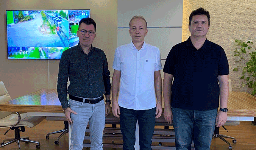 Başhekim Gürsoy ve Bilge’den Keskin’e ziyaret