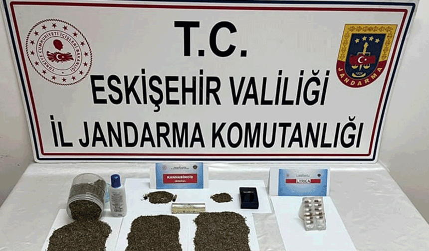 Eskişehir'de yasaklı madde bulunduran 2 şüpheli hakkında soruşturma