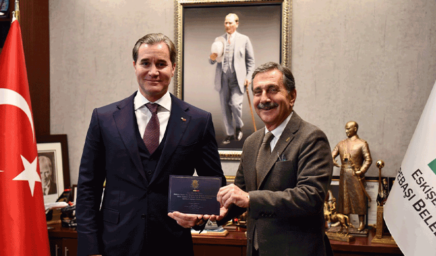 Emir Turan Başkan Ataç’ı ziyaret etti