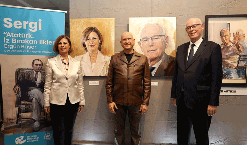 Eskişehir’de Atatürk’ün izlerini taşıyan sergi açıldı