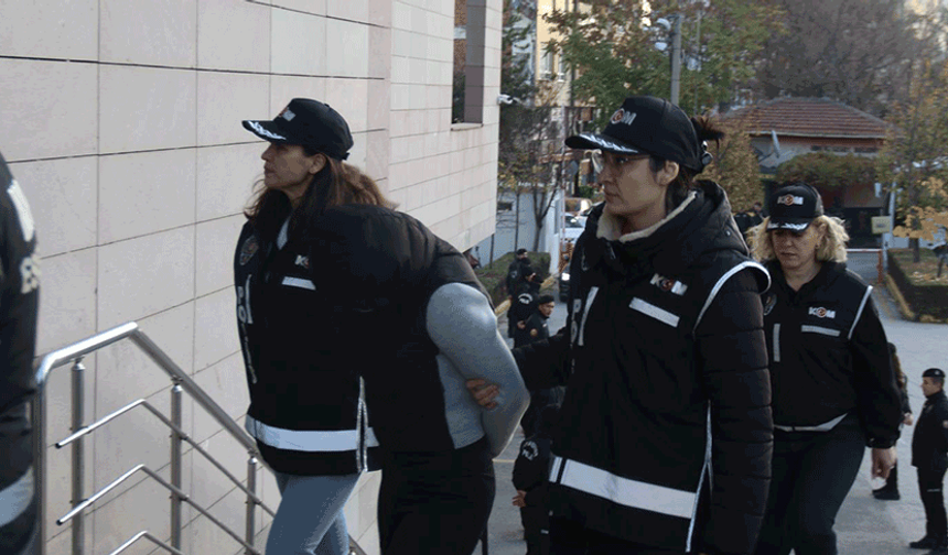 Eskişehir’de silahlı organize suç örgütüne yönelik operasyon