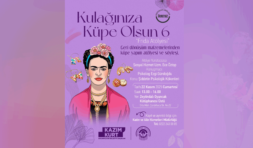 Kulağınıza Küpe Olsun 6 etkinliği Eskişehir’de gerçekleşecek