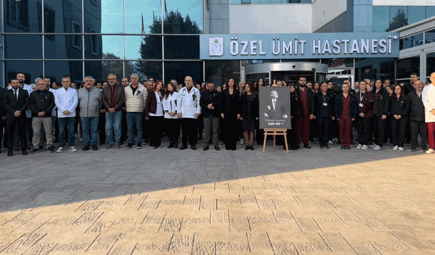 Özel Ümit'te Atatürk 87’nci ölüm yıldönümünde anıldı
