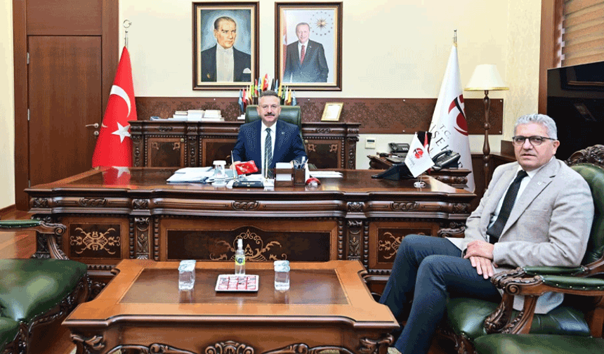 Nadir Küpeli’den Vali Aksoy’a ziyaret