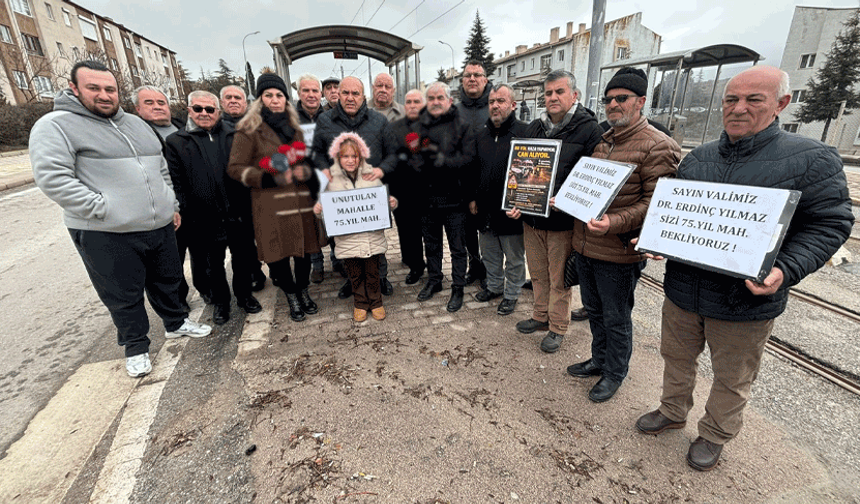 75. Yıl mahallesi akşam olduğunda hayalet bir şehir oluyor