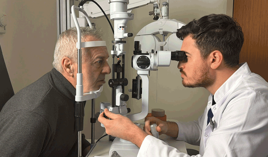 Eskişehir'de yapılan kornea nakli sayesinde iyileşti