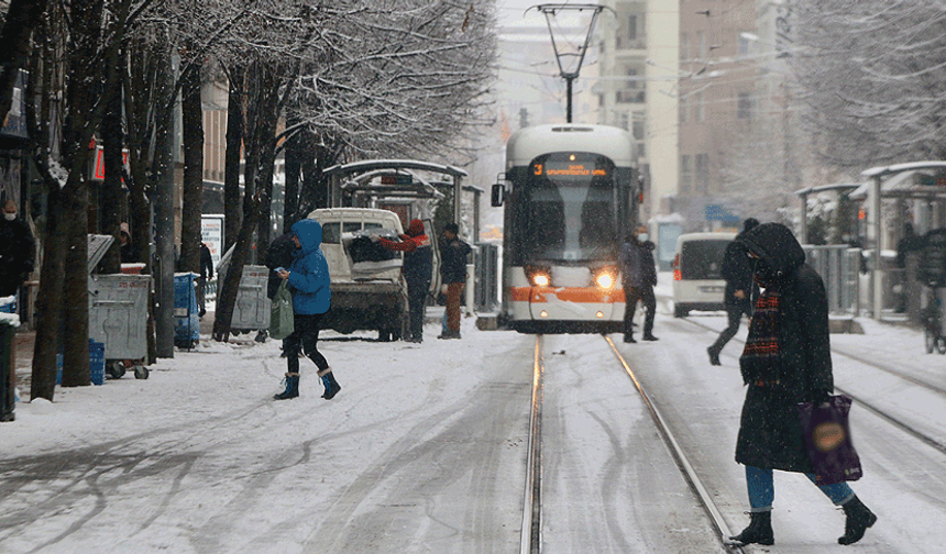 Eskişehir'e soğuk ve kar yağışı uyarısı