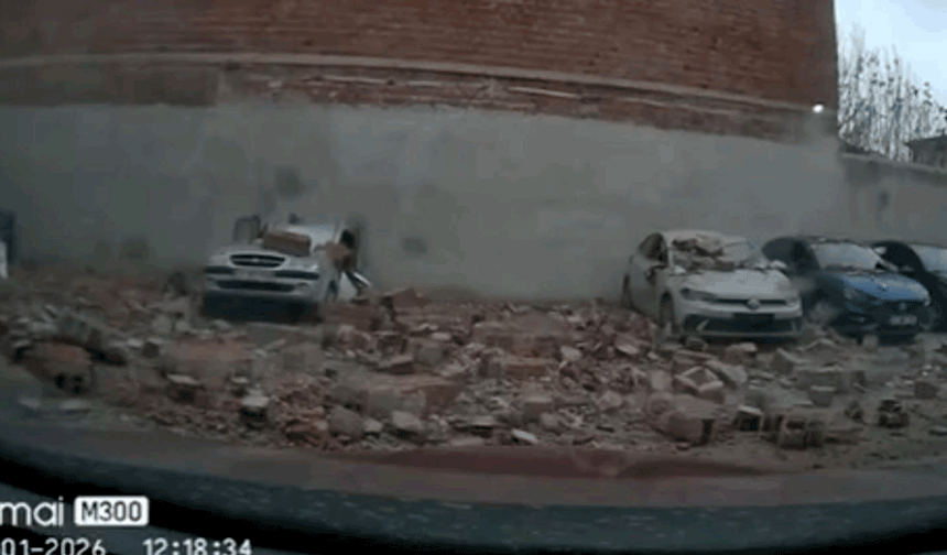 Otoparkta yaşanan facianın görüntüleri ortaya çıktı