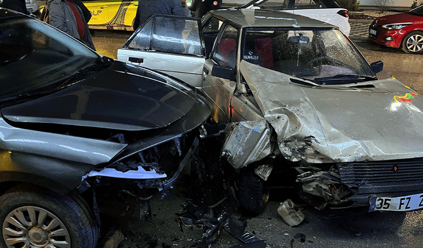 Afyon’da trafik kazası: 1 yaralı