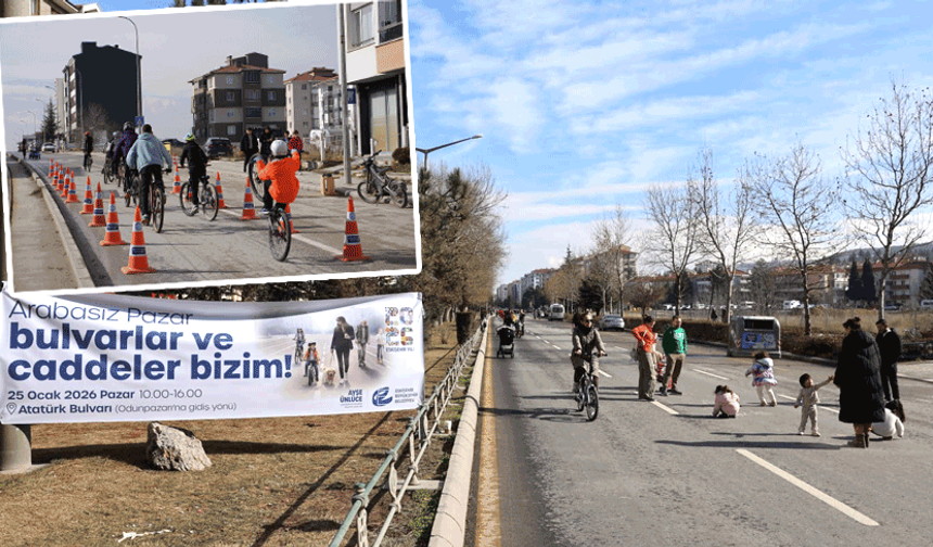 Arabasız Pazar açıklaması: Eskişehir’de bu bulvarlar trafiğe kapatılacak