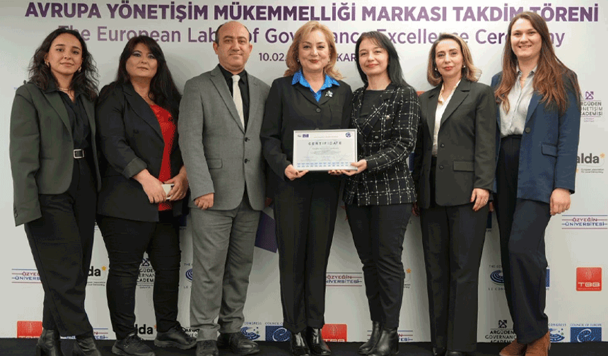 Eskişehir Büyükşehir’e üçüncü kez uluslararası ödül