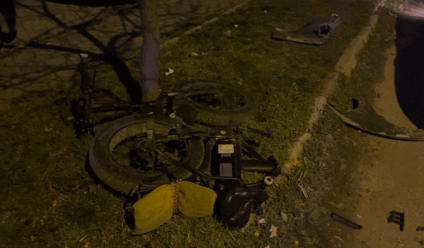 Eskişehir'de çocuğun kullandığı otomobil bisiklete çarptı: 2 çocuk yaralandı