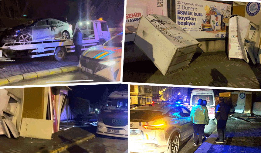 Eskişehir'de ehliyetsiz sürücü caddeyi savaş alanına çevirdi